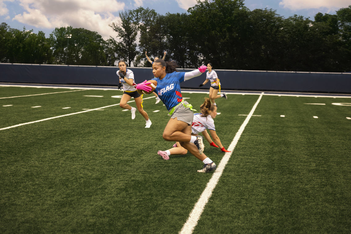 FLAG FOOTBALL DRILLS